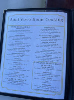 Aunt Yese's Home Cooking inside