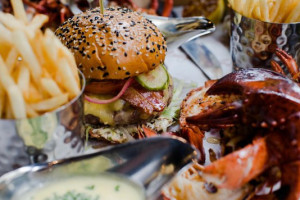 Burger Lobster Threadneedle food