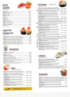 Sushi Express Notori menu