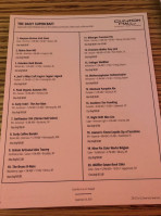 Clinton Hall 51st Street menu