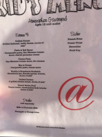 Atmosphere Gastropub menu