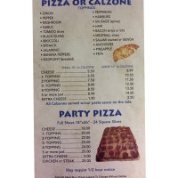 Niko's Pizza menu