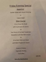 Two Seasons Restaurant And Bar menu