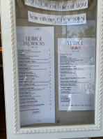 Vintage Wine Eats menu