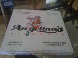 Angelinas Pizzeria menu
