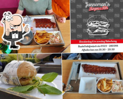 Janneman's Burgers And Ribs food