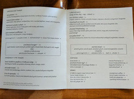 Eve Fremont menu