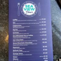 Seaview Diner food