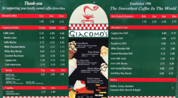 Giacomo's Espresso food