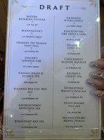 Hilltop Ale House menu