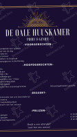 Café Brasserie De Schoenmaker menu