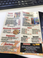 Gio's Taqueria menu