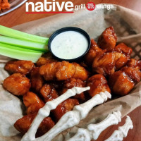 Native Grill Wings food