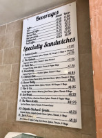 Mike's Bagels menu