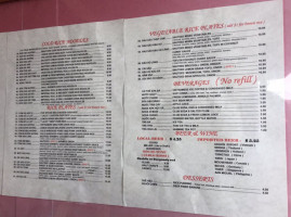 Mai's Vietnamese Restaurant menu