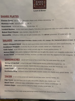 John's Place menu