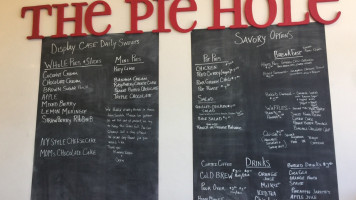 Mamma Toledo’s The Pie Hole menu