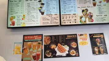 Mr Mrs Tea House menu