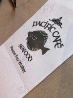 Pacific Cafe menu