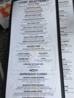Pappadeaux Seafood Kitchen menu