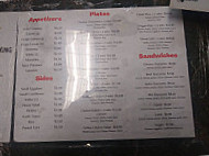 Shawarma king menu
