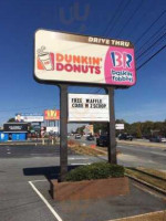 Dunkin' outside