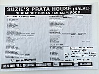Kumar's Curry House menu