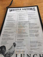 Whistle Britches Dallas menu