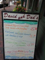 David And Dad's Cafe food