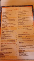 Trevi menu