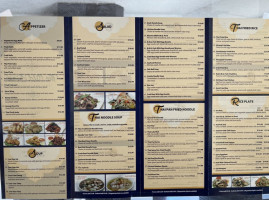 The Old Siam Thai menu