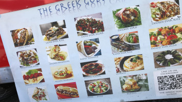 The Greek Gods Gyro menu