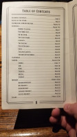 The Bombay Club menu