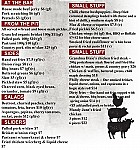 Holy Smokes menu