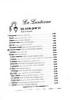 La Fee Burgondia menu