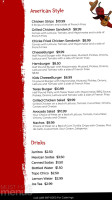 Betty's Mexican Grill menu