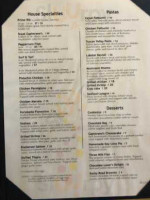 Capistrano's Trattoria menu