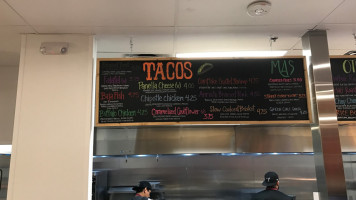 Crush Taco menu