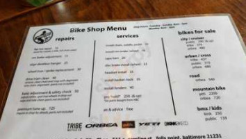 Handlebar menu