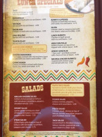 Mi Ranchito Mexican menu