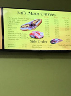 Sal's Cafe menu