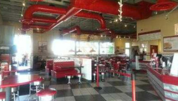 Freddy's Frozen Custard Steakburgers inside