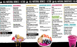 Rush Bowls food