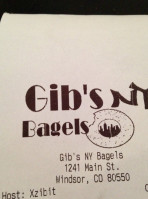 Gib's New York Bagels food