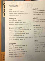 Royal Sushi Izakaya menu