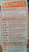 Blaze Pizza food