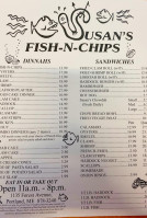 Susan's Fish-N-Chips inside