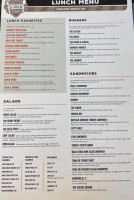 Downtown Diner menu