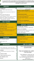 The Market Café menu