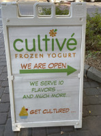 Cultive Frozen Yogurt outside